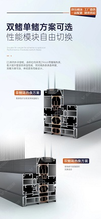 新绍门窗铝型材
